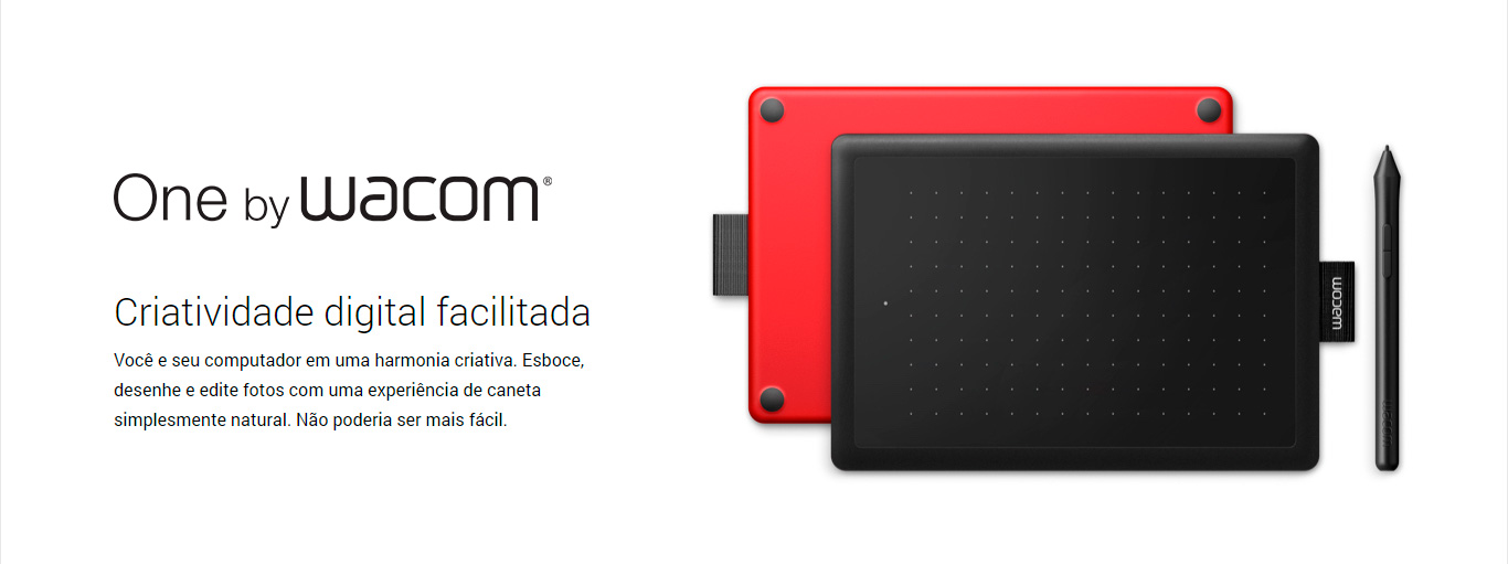 Mesa Digitalizadora One by Wacom CTL472 Pequena